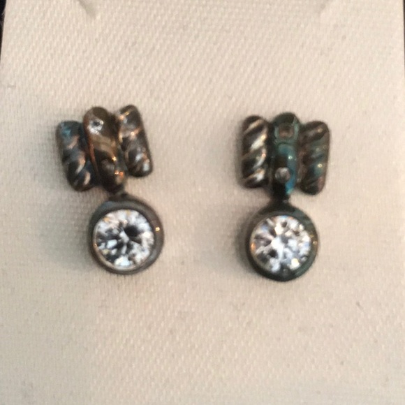 ⚡️FLASH SALE!✨ Legends of Athena 2Tone SS Cubic Zirconia Earrings - Picture 11 of 13